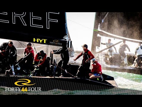 Who will win the 2018 RC44 World Championship?