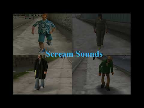 GTA 3 - Male Sounds (Pain, Screams etc.)