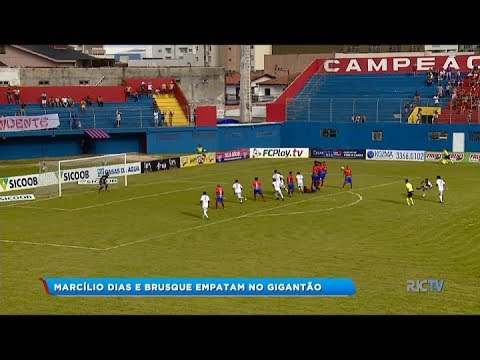 Marcílio Dias e Brusque empatam no gigantão
