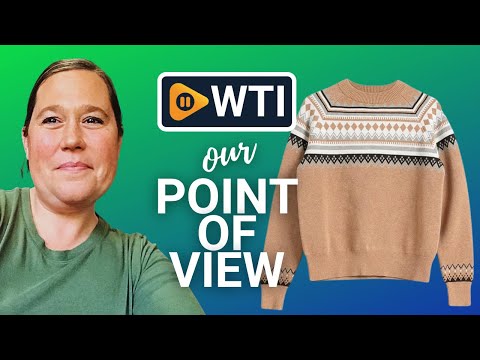 Cable Stitch Women's Fair Isle Sweater – Classic Vintage Jacquard Long Sleeve Crewneck Pullover Top Small Bark - WTI product video review