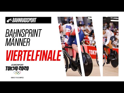 Bahnsprint Männer -BAHNRADSPORT| Viertelfinale Satz 3 & 4 Highlights| Olympische Spiele - Tokyo 2020