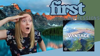 What Can I See From My VANTAGE? I Review My Early Plays of the Latest from Stonemaier Games