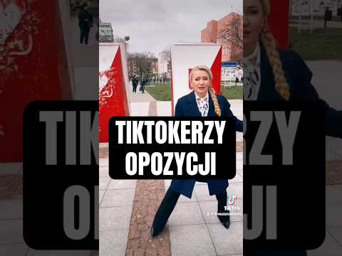 TIKTOKERZY OPOZYCJI - infantylizm na poziomie podstawówki. #shorts #wybory2023 #opozycja
