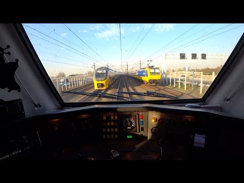 Train Driver's POV virm Amersfoort - Schiphol - Hoofddorp Opstel 2017