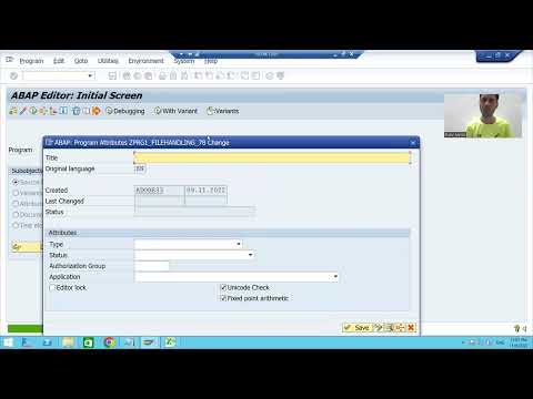 2 - File Handling - Reading Data From a File on Presentation Server Part1