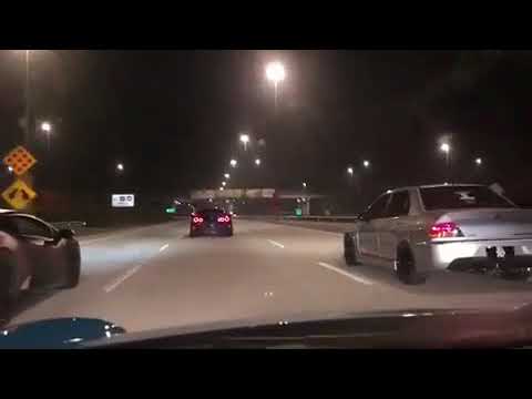 Huracan vs GTR vs 900HP Evo vs GT3RS Malaysia