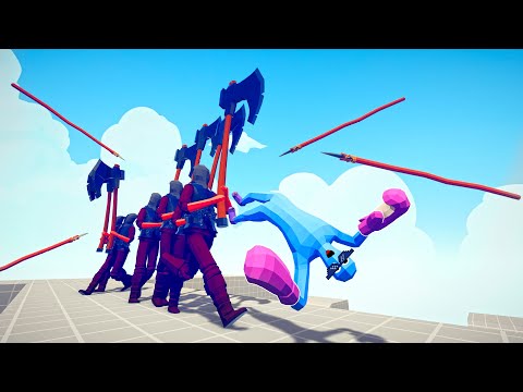 HIGH-CLASS BOXER + 6 SPEAR THROWERS vs 6 EVERY UNITS | TABS - Totally Accurate Battle Simulator