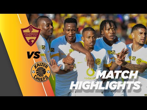 Highlights | Stellenbosch FC vs. Kaizer Chiefs | 2022/2023 MTN8 1/4 Final