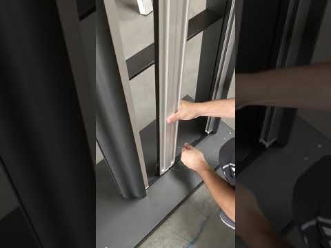 Montage latérale réversible avec explication