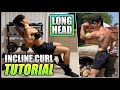 How to do the INCLINE DUMBBELL CURL! | 2 Minute Tutorial