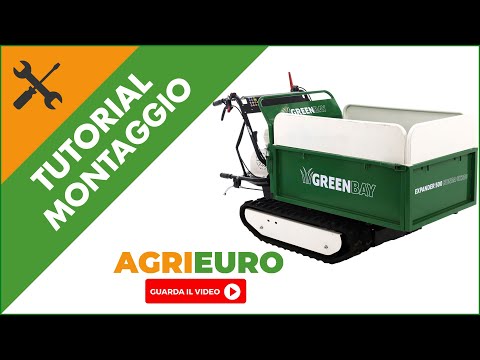 Motocarriola GreenBay EXPANDER 500 HONDA GX200: presentazione