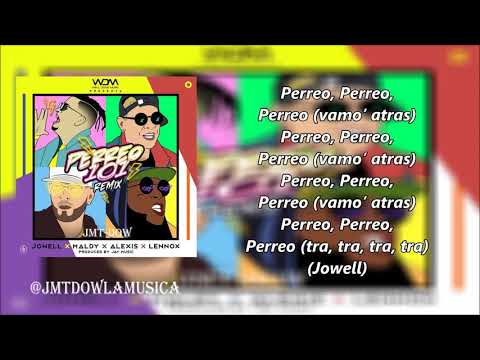 Jowell Ft. Maldy, Alexis & Lennox - Perreo 101 (Official Remix) (Vídeo Letras) | Reggaeton 2018