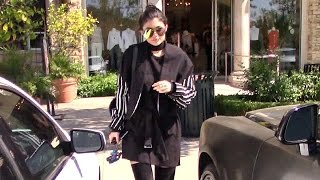 Kylie Jenner Smiles When Asked If She&#39;s Dating Rapper PartyNextDoor