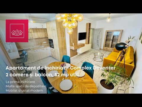 Apartament de Inchiriat in Sibiu - 2 Camere si Balcon - NOU - Deventer
