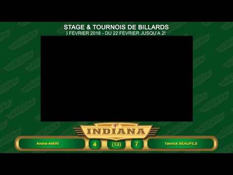 Yannick BEAUFILS Vs Amine AMIRI - Indiana pool