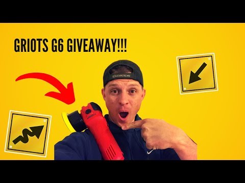 GRIOTS POLISHER  GIVEAWAY!!!!  GRIOTS G6!!