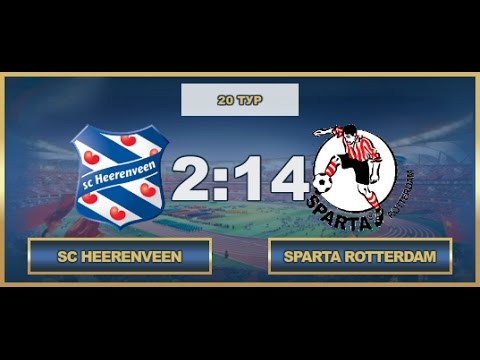AFL. Benelux. Premier Division. Tour 20. Heerenveen - Sparta Rotterdam
