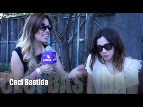 Entrevista a Ceci Bastida después de su presentación en Pachanga Fest