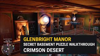 Video Glenbright Manor Secret Basement Puzzle Walkthrough