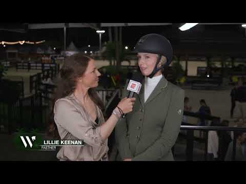 Lillie Keenan Wins NetJets CSI4* Grand Prix