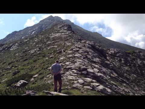 Havran from the north, Belianske Tatry, hiking