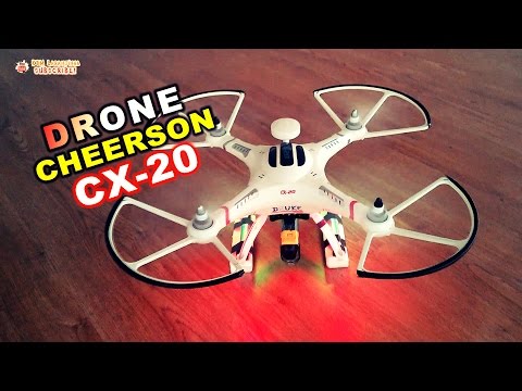 Drone Series #2 - Drone Cheerson CX-20 Drone Presentation CX 20 Great Quadc - Druke KTM Laranjinha