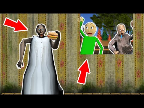Granny vs Grandpa vs Burger - funny horror animation parody (p.232)