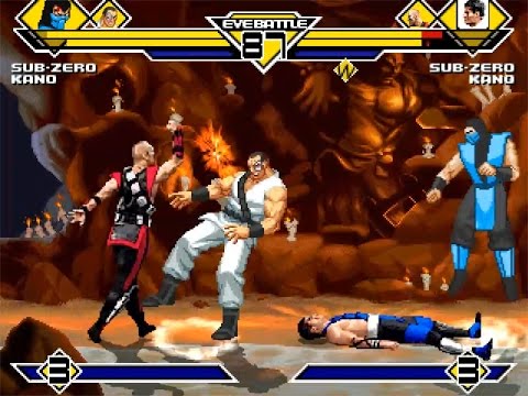 SK MUGEN - Sub-Zero & Kano vs Sub-Zero UMK3 & Kano UMK3