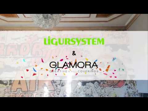 Ligursystem e Glamora - come applicare la carta da parati