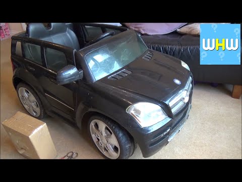 How To REPLACE the BATTERY on a 6V RIDE ON ELECTRIC TOY CAR