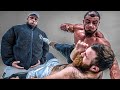 Muscle-Ups mit 150kg im Fatsuit! Sparring mit Magomed