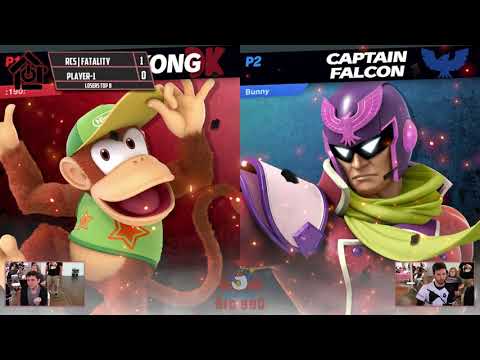 BigPlay's BBQ - Player-1(Diddy) VS RCS| Fatality(Falcon) - L. Top 8