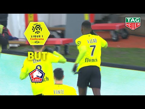 But Rafael LEAO (4') / Nîmes Olympique - LOSC (2-3)  (NIMES-LOSC)/ 2018-19