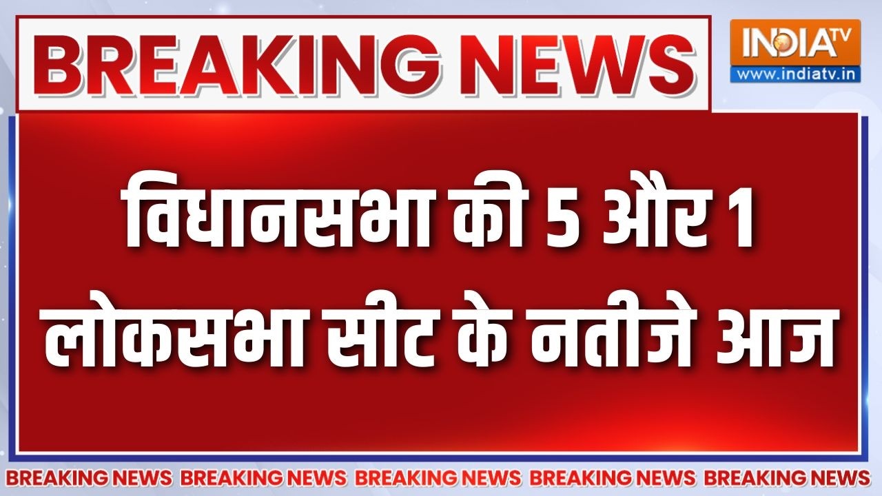 By-Election Results: विधानसभा की 5 और 1 लोकसभा सीट के नतीजे आज | Bypolls | Nandi