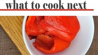 How To Peel Skin From Peppers