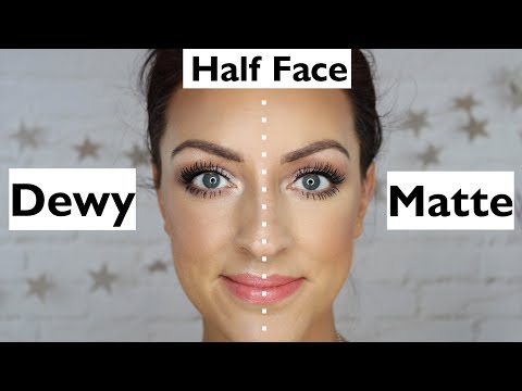 Matte Vs Dewy | Full Face of Comparisons