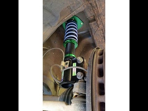Fortune 500 Auto Coilovers Installed!! SS brake lines (Subaru 07 STI)