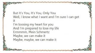 Lene Lovich - It's You Only You Mein Schmerz Lyrics