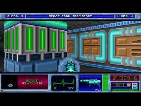 Blake Stone: Aliens of Gold (1993) Floor 10 Final Boss HD