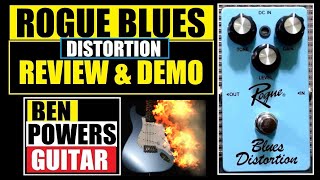 Video thumbnail for Rogue Blues Distortion Pedal Review & Demo! The 1st Pedal In The 3 Pedal Subscriber Giveaway! by Ben Powers Guitar