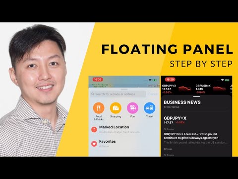 Floating Panel on iOS (2023)