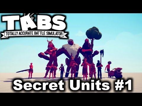 TABS: How to unlock ALL SECRET UNITS! (as of Dynasty Update) (No commentary)