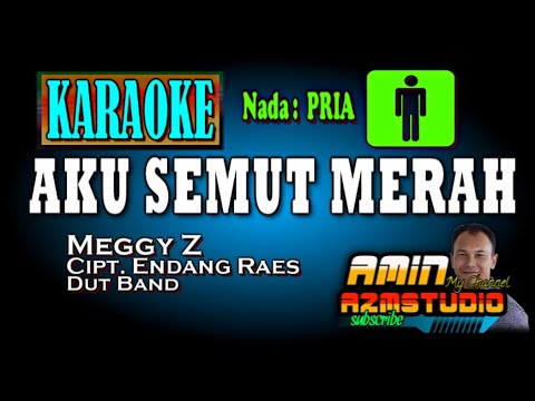 AKU SEMUT MERAH || Meggy Z || KARAOKE Nada PRIA