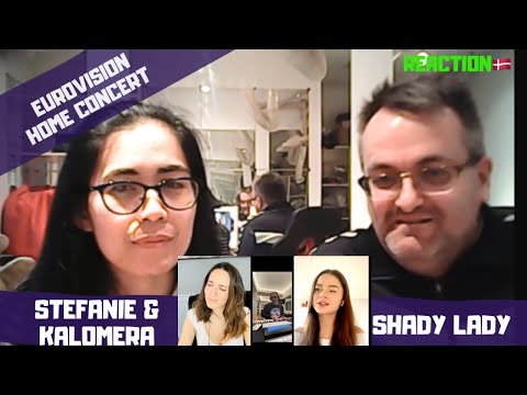 Stefania 🇬🇷 sings 'Shady Lady' together with Kalomira Danish reaction🇩🇰