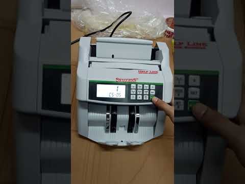 Swaggers Red Display Money Counting Machine with Fake Note Detector