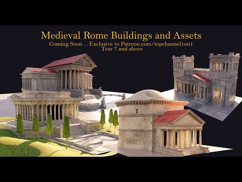 🔴 blender live  - lets model roman building