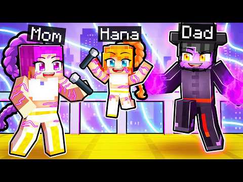 ADOPTED by the KPOP DEMON FAMILY in Minecraft!