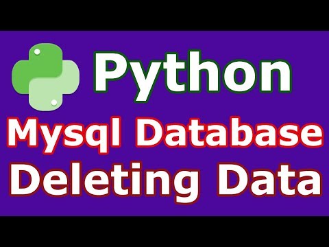 Python Mysql Database Deleting Data 31