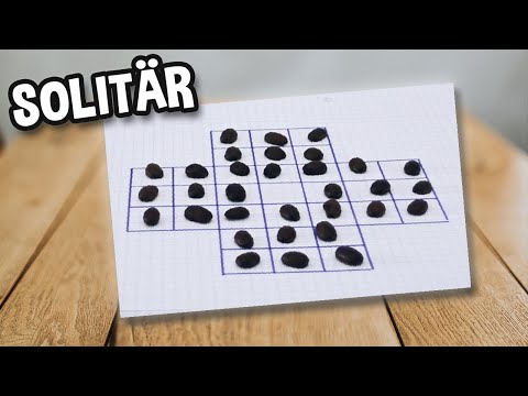 SOLITÄR / SOLITAIRE - Spielregeln TV (Spielanleitung Deutsch)
