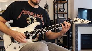 Evile - Cult Guitar Cover (with solo)